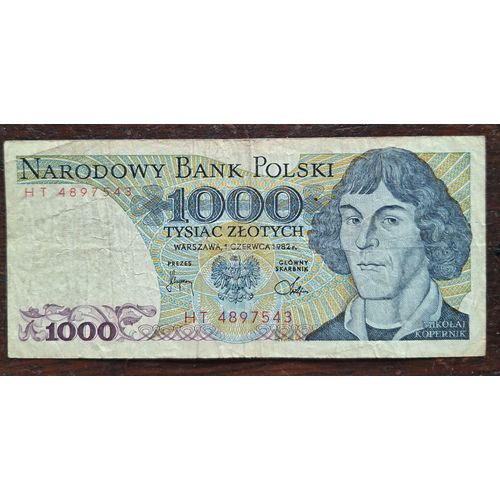 Billet 1000 Tysiac Zlotych Pologne