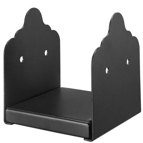 Support de Poteau Bois-Duoku-Lot de 2, Base de Poteau-Taille Interne 150x141 mm-pour Support Garde-corps Balustrades Terrasse