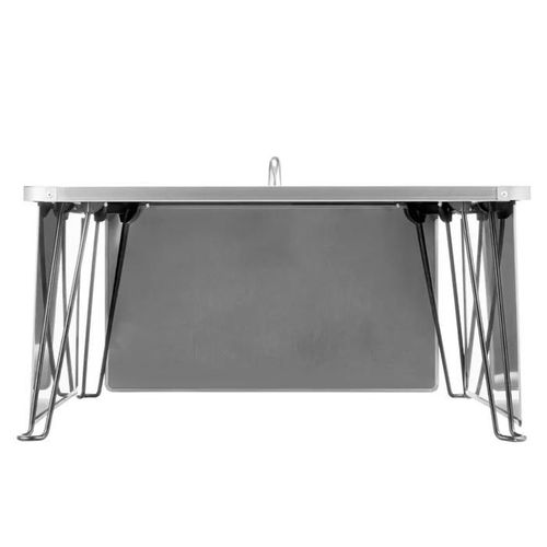 Déflecteur de Chaleur pour Foyer-Duoku-Diffuseur de Chaleur Carré-pour Brasero à Bois-Acier Inoxydable-pour Feu de Camp