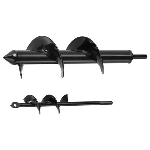 Mèche Tarière-Duoku-pour Perceuse-Lot de 2-Foret Tarière de Plantation-Tige Hexagonale-Outil de Perçage-pour Plantation de Bulbes