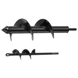 Mèche Tarière-Duoku-pour Perceuse-Lot de 2-Foret Tarière de Plantation-Tige Hexagonale-Outil de Perçage-pour Plantation de Bulbes