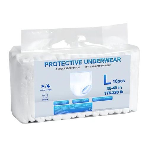 Couche Culotte Adulte-Duoku-Taille L-Sous-Vêtements De Protection D'incontinence Jetables-Hautement Absorbants Anti-Fuite 