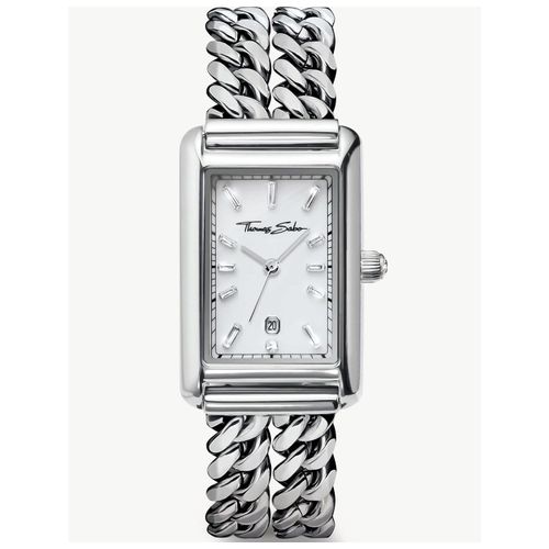 Ladies Watch Thomas Sabo Wa0428-201-201, Quartz, 22mm, 3atm