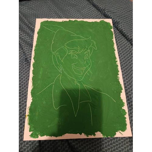 Portrait Peinture Peter Pan (Disney)