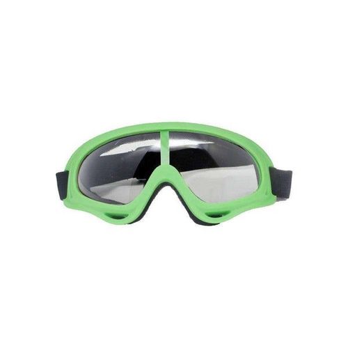 Lunettes De Moto X400 - Vertes - Ski, Vélo, Patinage - Antibuée, Coupe-Vent, Sangle Réglable