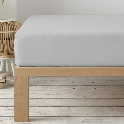 TEPPC-Degrees Home Collection - Drap-Housse 150x190 cm en Microfibre Douce \u2013 pour Matelas Jusqu`¿¿ 33 cm \u2013 Certifi¿¿ Oeko-TEX \u2013 Gris