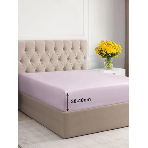 Slep-Drap Housse 140x200 Cm Bonnet 40 Cm Extra Profond - Microfibre De Polyester Brossé Douce - Matelas Épais Jusqu`À 40 Cm (16") - Oeko-Tex - Résistant Au Rétrécissement Et À La Décoloration - Lavan