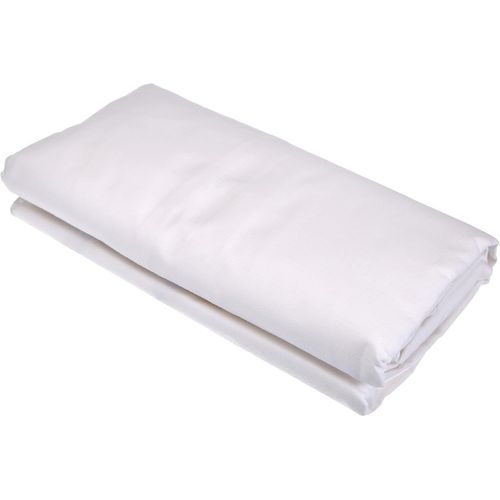 Tianyi-2094459 Cotoval Drap Housse Uni Coton Blanc 80 X 190 Cm