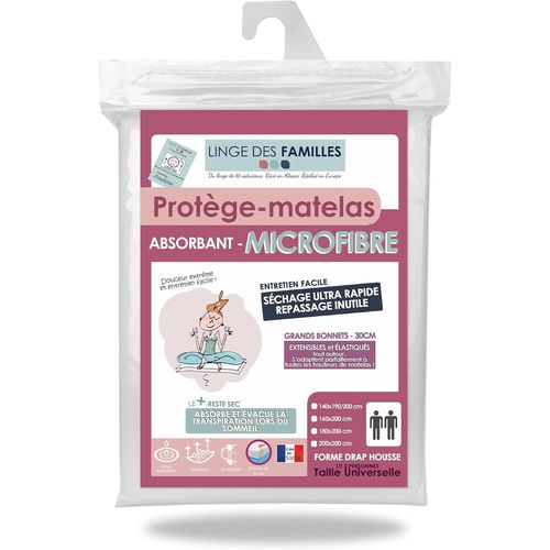 TIANYI-- Protège Matelas Extensible 160x200 cm - Ultra Doux & Respirant - Label Oeko-TEX® Standard 100 - Made in Europe - Élastique Tout Autour