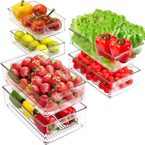 Rail Coulissant Pour Panier De Rangement - 26,4 Cm, Blanc ABS - Transforme Vos Bacs En Tiroirs - Pour Cuisine, Salle De Bain, Chambre