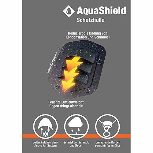 Siena Garden D41182 Housse De Protection Pour Parasol Déporté Gris 240 X 68 X 255 Cm