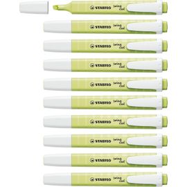 Swing Cool Pastel - Surligneur - Lot X 10 Surligneurs - Zeste De Citron Vert[Z188]