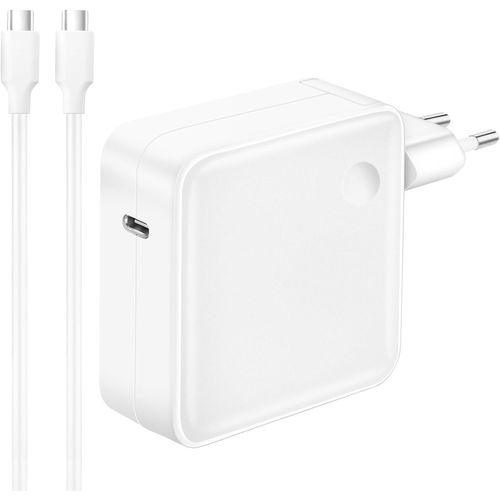 Apt-Chargeur Macbook Pro,96w Usb C Chargeur Compatible Avec Mac Book Pro 16, 15, 14, 13"", Macbook Air 13"", Ipad Pro Et Tous Les Appareils Usb C Avec Câble De Charge 1,8 M Usb C Vers C