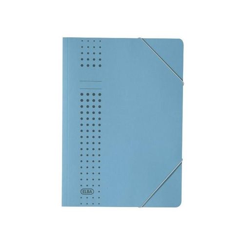 Elba Chemise À Élastique Chic, En Carton, A4, Bleu