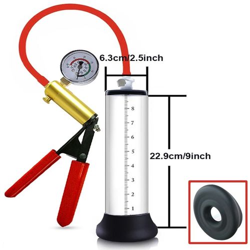 A4(6.3-22.9cm) - Pompe À Pénis Manuelle En Acrylique, Jouet Sexuel Pour Hommes, Pompe À Vide, Masturbation Masculine, Prolongateur De Pénis, Produit Sexuel Pour Adultes