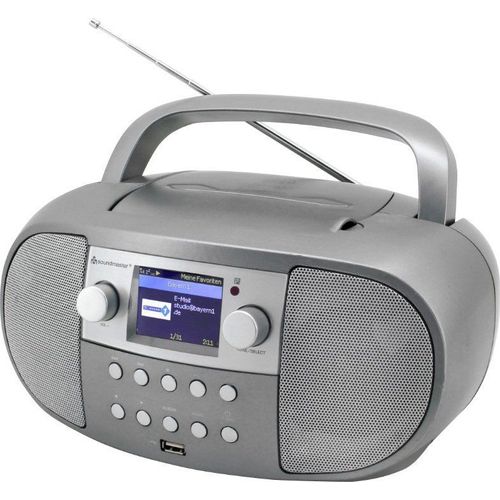 Soundmaster SCD7600TI (DAB+ DAB, Webradio, FM, Bluetooth, WiFi), Radio, Gris