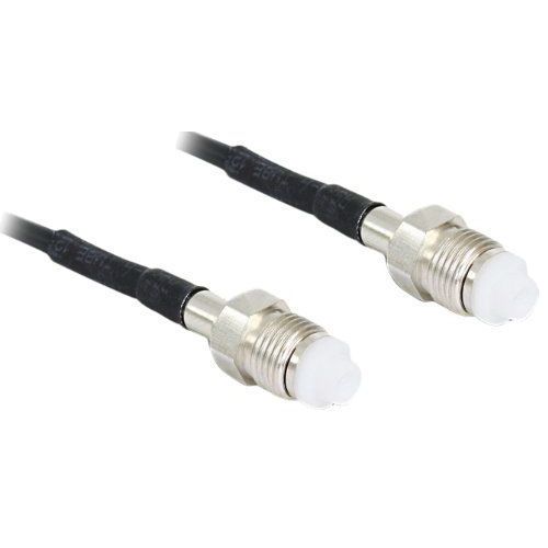 Delock - Câble d'antenne - FME mâle pour FME mâle - 3 m - noir