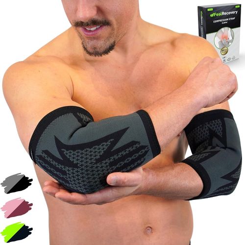 Sept-2 Pack Coudières Homme Et Femme - Manchon De Compression Pour Coude De Tennis, Coude De Golfeur Et Gymnase - Coudière Pour Tendinite, Soulagement Des Douleurs Articulaires - Respirant Et Antidér