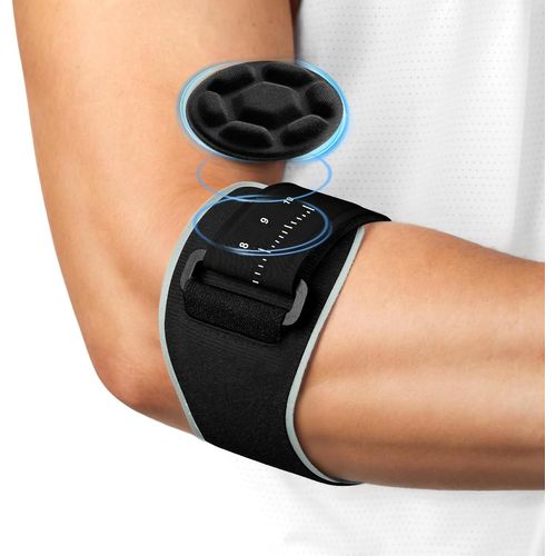 Sept-Coude Tendinite, Réglables Coudières Tendinite Avec 3d Coussin De Compression, Antidérapantes Attelle Coude Pour Joueurs De Tennis Golfeur Gym, Pour Soulager La Douleur Du Coude Pour Femme Homme