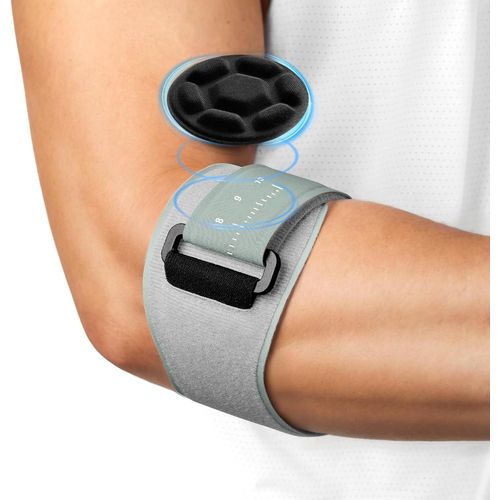Sept-Coude Tendinite, Réglables Coudières Tendinite Avec 3d Coussin De Compression, Antidérapantes Attelle Coude Pour Joueurs De Tennis Golfeur Gym, Pour Soulager La Douleur Du Coude Pour Femme Homme