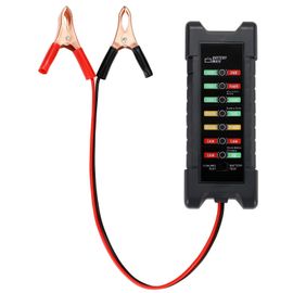 1 Pièce Testeur De Batterie De Voiture 12v 24v,Testeur D'alternateur Automobile,Vérificateur De Batterie,Analyseur Pour Vérifier L'alternateur Et Le Système De Charge De La Batterie