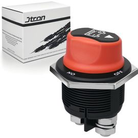 Interrupteur De Batterie 12v 200a 32v Dc Max On-Off Mini Batterie Isolement Interrupteur Pour Marine Boat Caravan Car Vehicles Moto (200 A)[Car8303209]