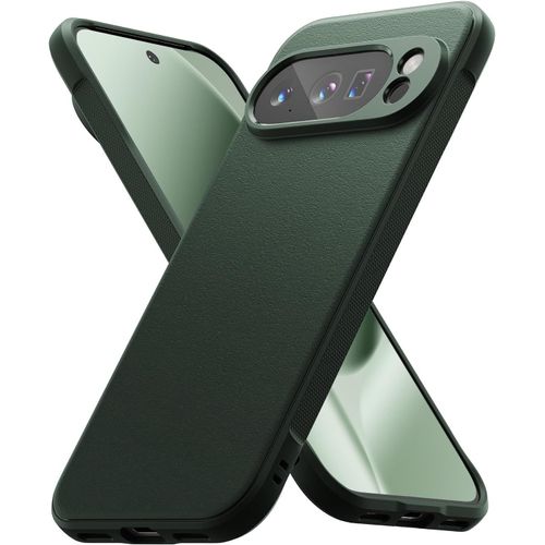Coque Compatible Avec Google Pixel 10 Pro [Onyx] Antichoc Protection Antidérapant Flexible Ultra Fine Tpu Souple Bumper Durable Étui Pour Coque Pixel 10 Pro Case Accessoires - Dark Green