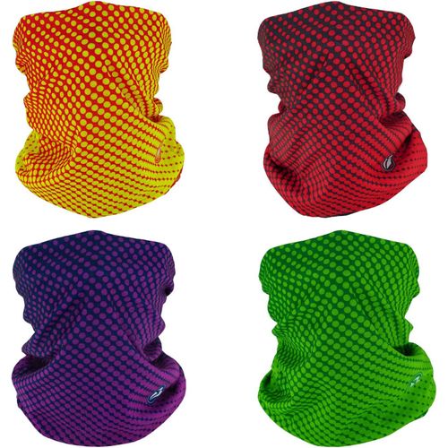 Qxer-4 Bandeau Multifonctionnel Bandana Cagoule Demi-Couverture Masque Écharpe De Cou Pour Moto Vélo Randonnée Pêche