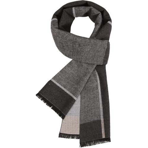 Cheng-Écharpe Homme Hiver Chaude Longue Écharpe À Carreaux Souple Confortable Foulard Élégante Écharpes Causal Affaires