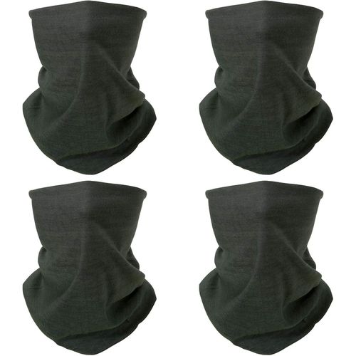 Qxer-4 Bandeau Multifonctionnel Bandana Cagoule Demi-Couverture Masque Écharpe De Cou Pour Moto Vélo Randonnée Pêche