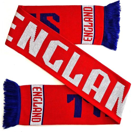 Sept-Écharpe En Tricot De Football, Rouge/Blanc/Bleu, Taille Unique Mixte