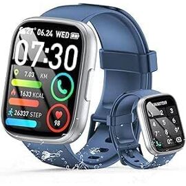 Montre Connectée Homme K66 – Appels Bluetooth, écran HD 1,85, étanche IP68, Acier