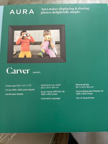Cadre photo numérique Aura wifi