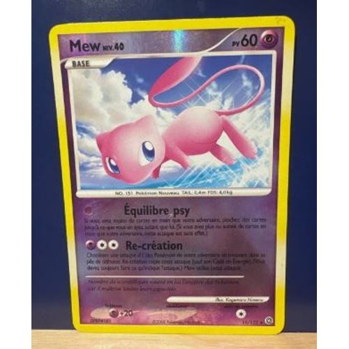 Pokemon Mew 15 / 132 Reverse Merveilles Secrètes