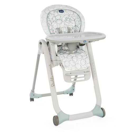 Chaise Haute Polly Progres 5 Sage - Chicco