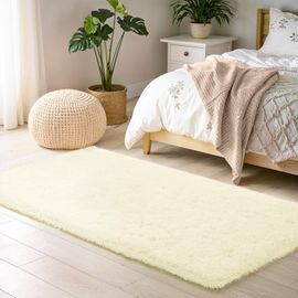 Grand Tapis à Poils Longs Doux Et Moelleux Pour Salon, Chambre à Coucher, Tapis D'intérieur