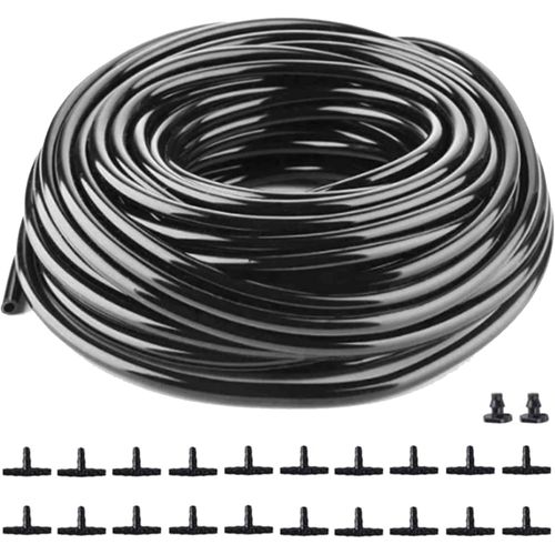 Tuyau D'irrigation Goutte à Goutte Industriel pour Pelouse, Tuyau D'arrosage Automatique pour Fleurs, Bonsaïs, Jardin, Cour