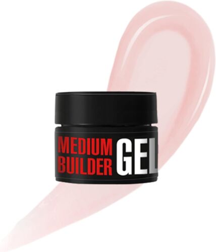 Odi Professional Construction Ongle Uv - Medium Builder Gel Latte Uv Led - Gel Ongles Pour Nail Extension 13 Ml