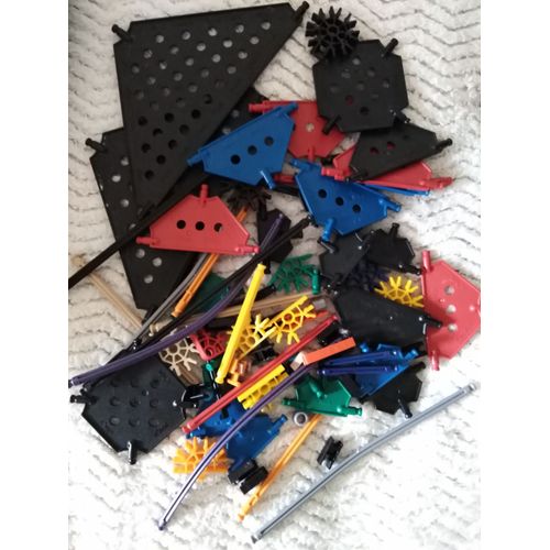 K'nex - Jeu De Construction - Lot De Diverses Pièces - Plus De 80