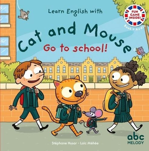 Cat And Mouse Go To School (1 Cd Audio)