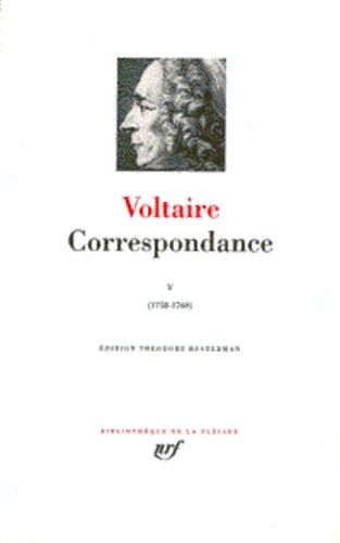 Correspondance - Tome V (1758-1760)