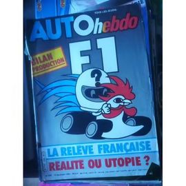 Auto Hebdo 296 De 1981 Toyota Station Wagon Hj 60,Polo Cl,Talbot Samba,Opel Monza 2.5e,Audi 80 Cd,Bilan Production,Malcher,Gaillard,Al Liot,Macau F3