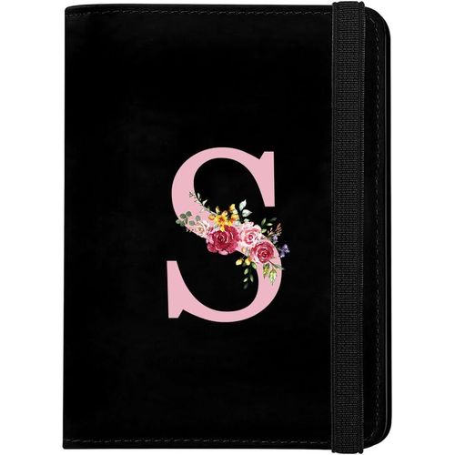 ERSAN-Protege Passeport, Pochette Passeport Cuir PU, Porte Passeport Housse mit RFID-Blocker, Passeport éTui, Carte de CréDit, Carte Bancaire Argent, Passport Cover pour Hommes Femmes Accessoires Voy