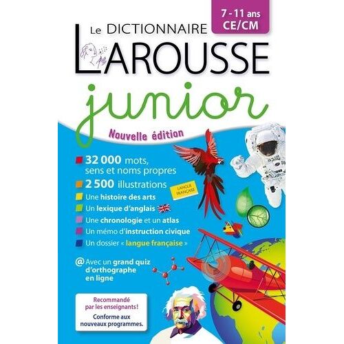 Dictionnaire Larousse Junior Ce/Cm - Edition 2021