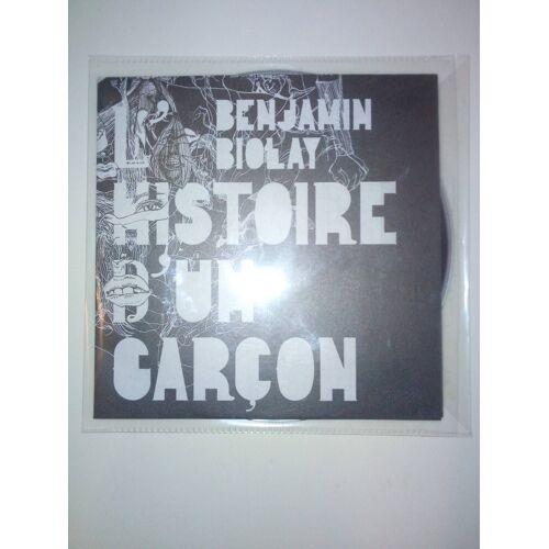 Cd Sampler Benjamin Biolay - L'histoire D'un Garçon Monotitre Collector 1 Titre