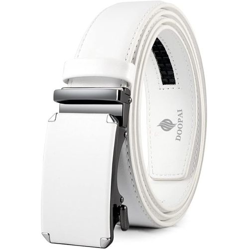Leather Ratchet Belt For Men,Adjustable Belt With Metal Buckle For Men.[E547]