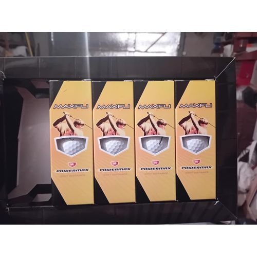 12 Balles De Golf, Maxfli Powermax Soft Distance Blanches