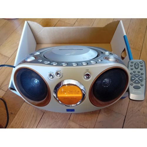 Firstline, Portable MP3/CD Radio Boombox FCDM500