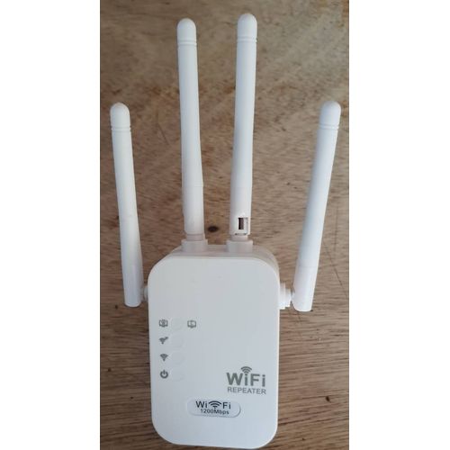 Adieu zones mortes ! Répéteur WiFi ultra rapide 1200 Mbps