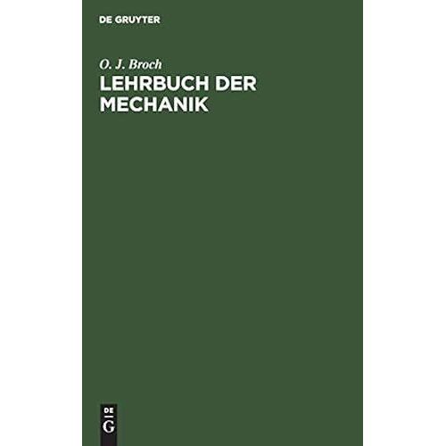Lehrbuch Der Mechanik